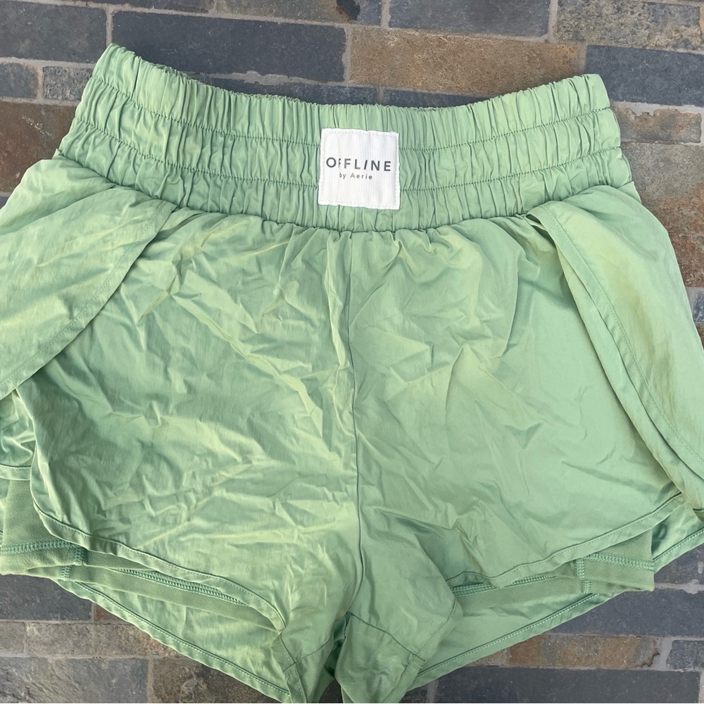 Women's Green Shorts